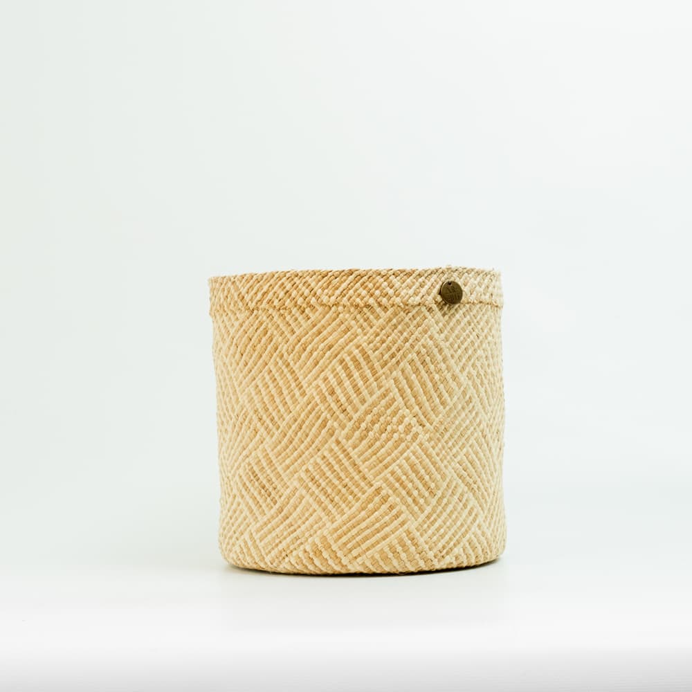 Canasto Iraca Cuadros - Imagen 4