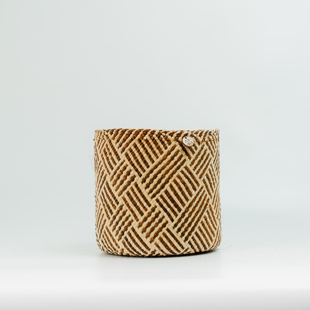 Canasto Iraca Cuadros - Imagen 7