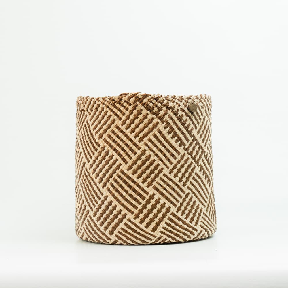 Canasto Iraca Cuadros - Imagen 9