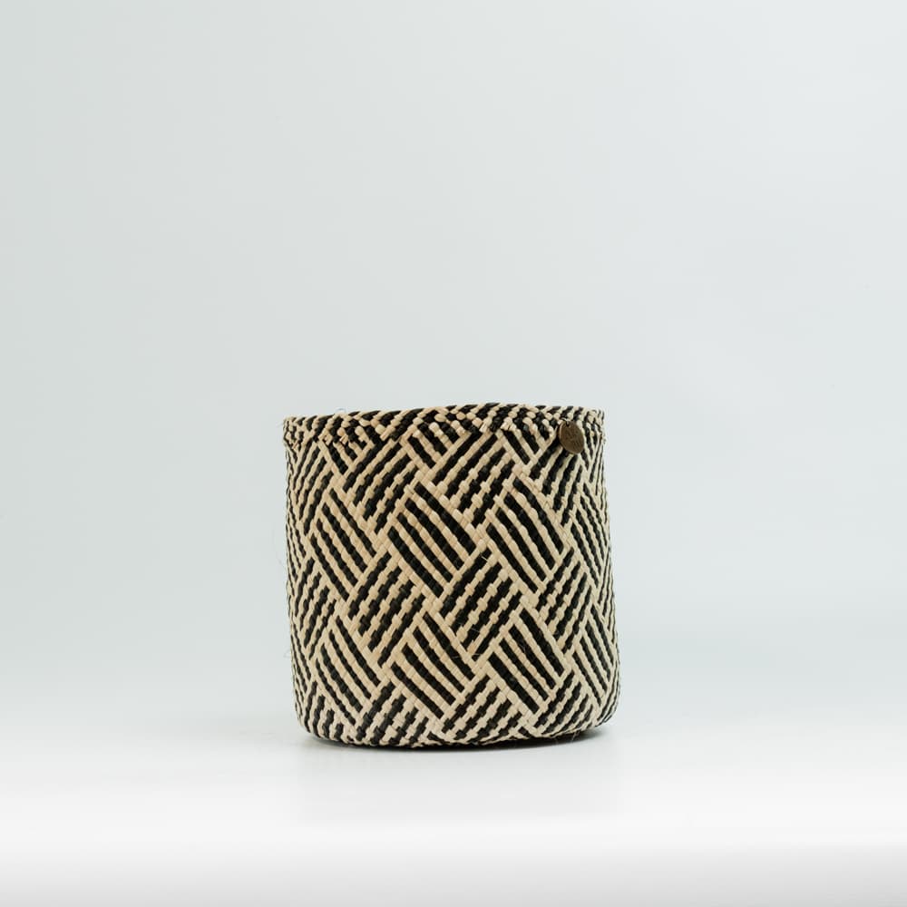 Canasto Iraca Cuadros - Imagen 11