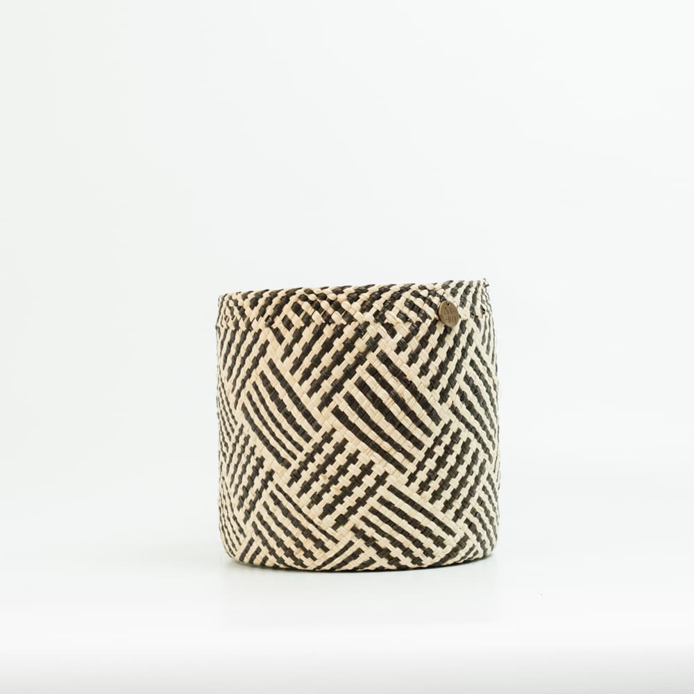 Canasto Iraca Cuadros - Imagen 12