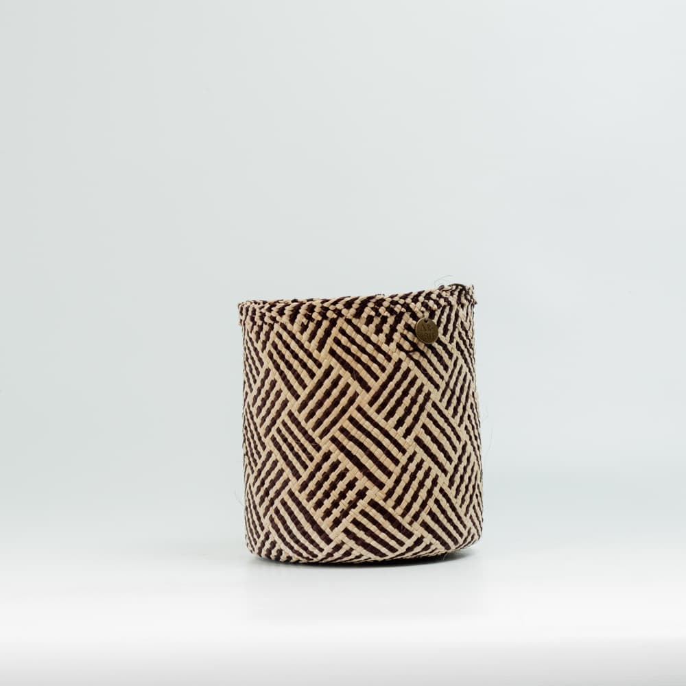 Canasto Iraca Cuadros - Imagen 14