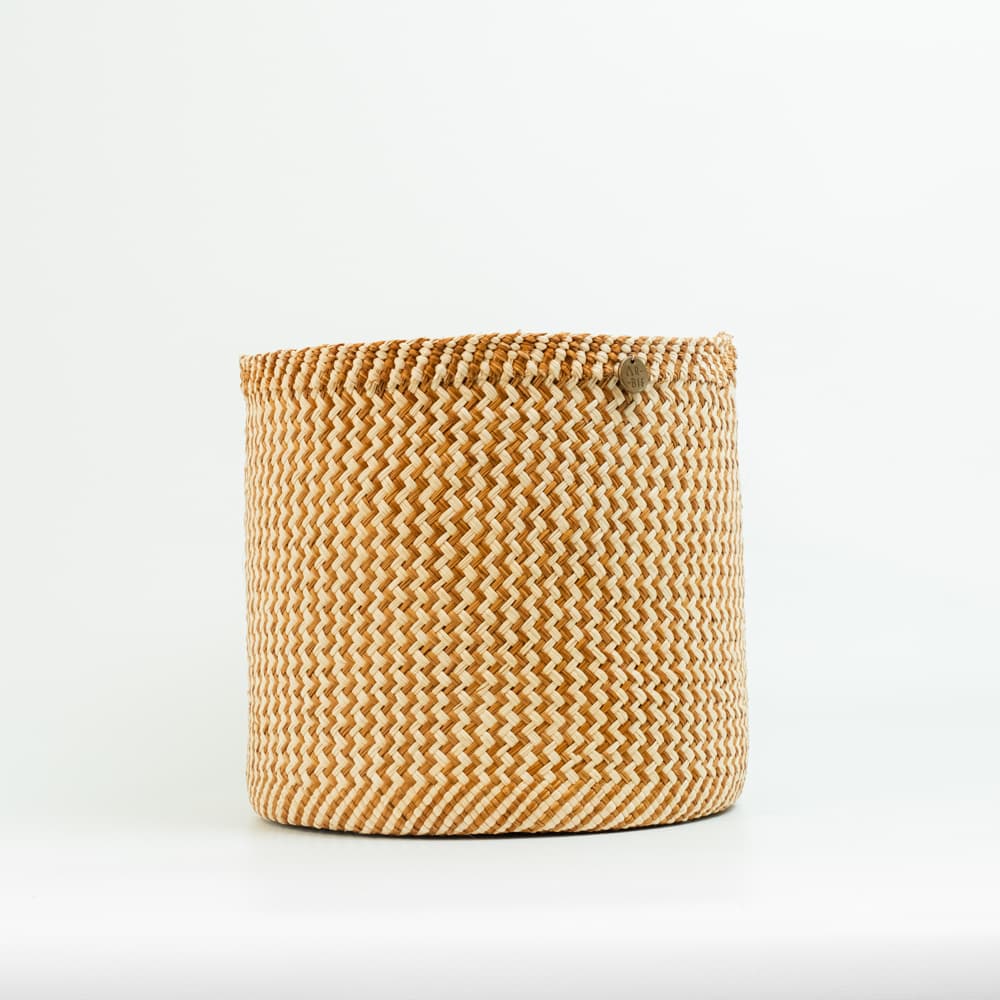 Canasto Iraca Zigzag - Imagen 4