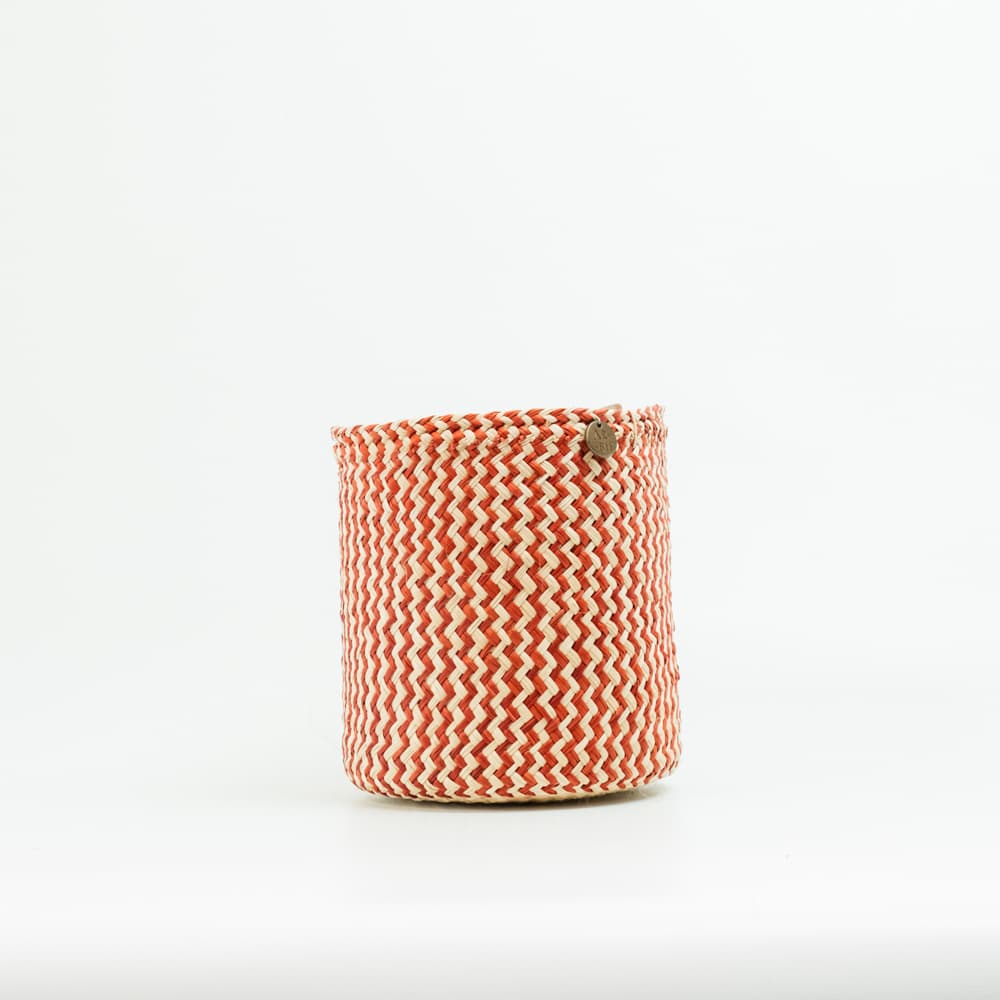 Canasto Iraca Zigzag - Imagen 7