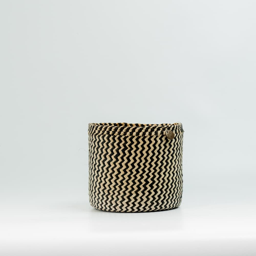 Canasto Iraca Zigzag - Imagen 9